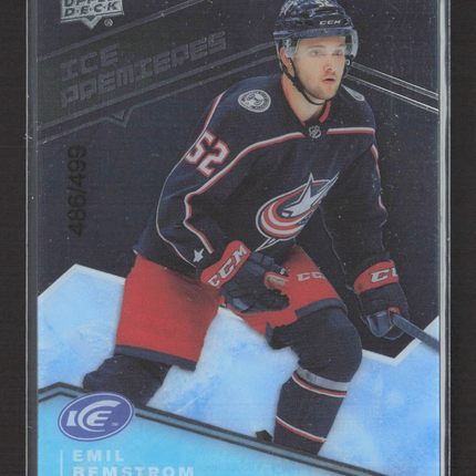 2020 Upper Deck Ice Ice Premieres Emil Bemstrom #115 486/499