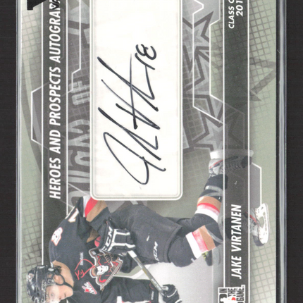 2014 In The Game Heroes and Prospects Autograph Vault Jake Virtanen #A-JV