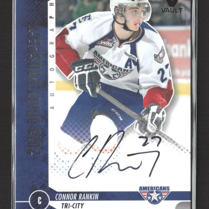 2013 In The Game Draft Prospect Autograph Connor Rankin #A-CR Silver Version