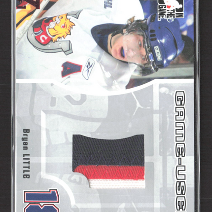 2006 In The Game Heroes and Prospects Series 2 Bryan Little Jersey 1/1