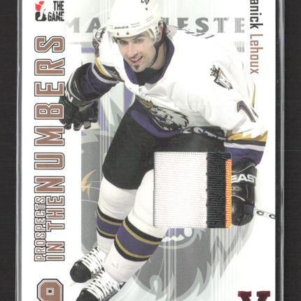 2004 In The Game Heroes and Prospects In The Numbers Yanick Lehoux Patch 1/1