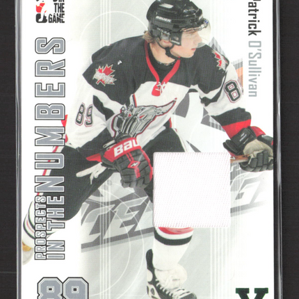 2004 In The Game Heroes and Prospects The Numbers Patrick O'Sullivan Patch 1/1