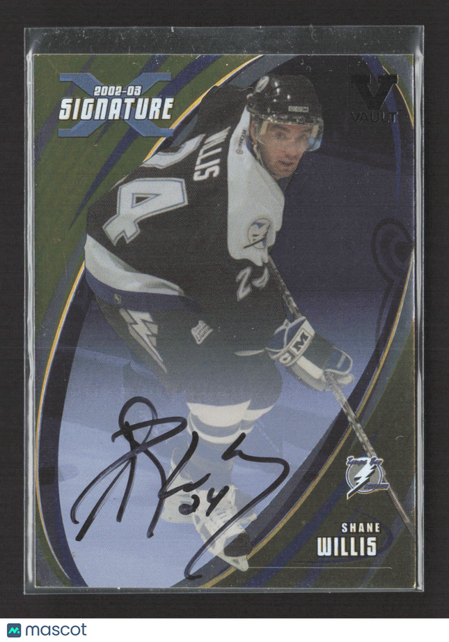 2003 In The Game Signature Series Shane Willis #151 Auto
