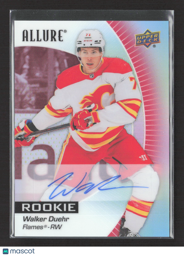 2024 Upper Deck Allure Walker Duehr #118 Red Rainbow Auto