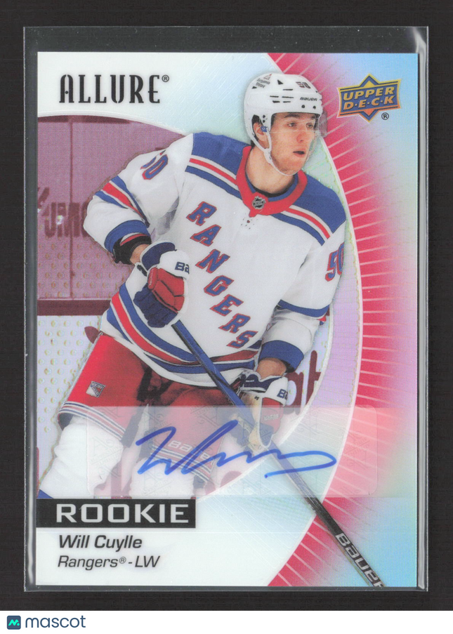 2024 Upper Deck Allure Will Cuylle #101 Red Rainbow Auto