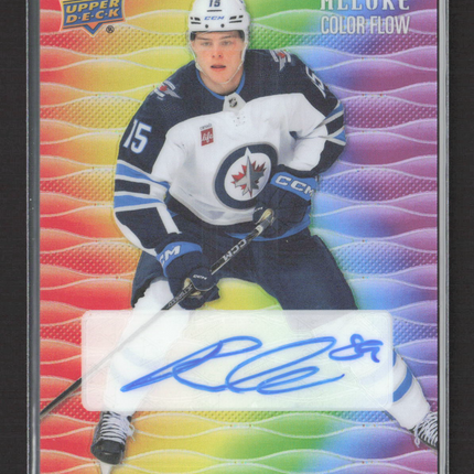 2024 Upper Deck Allure Color Flow Rasmus Kupari #CFA-RK Full Rainbow Auto