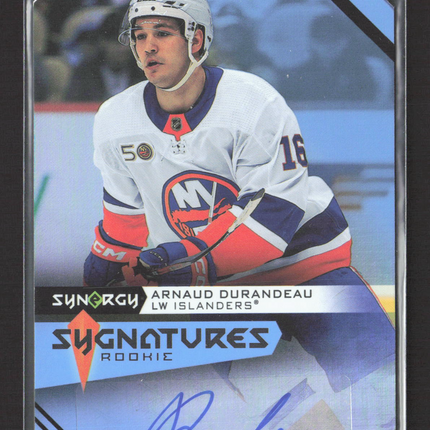 2024 Upper Deck Synergy Sygnatures Arnaud Durandeau #S-AD Auto