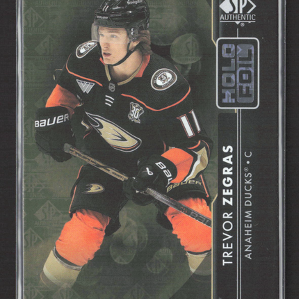 2024 Upper Deck SP Authentic Holo Foil Trevor Zegras #HF-23