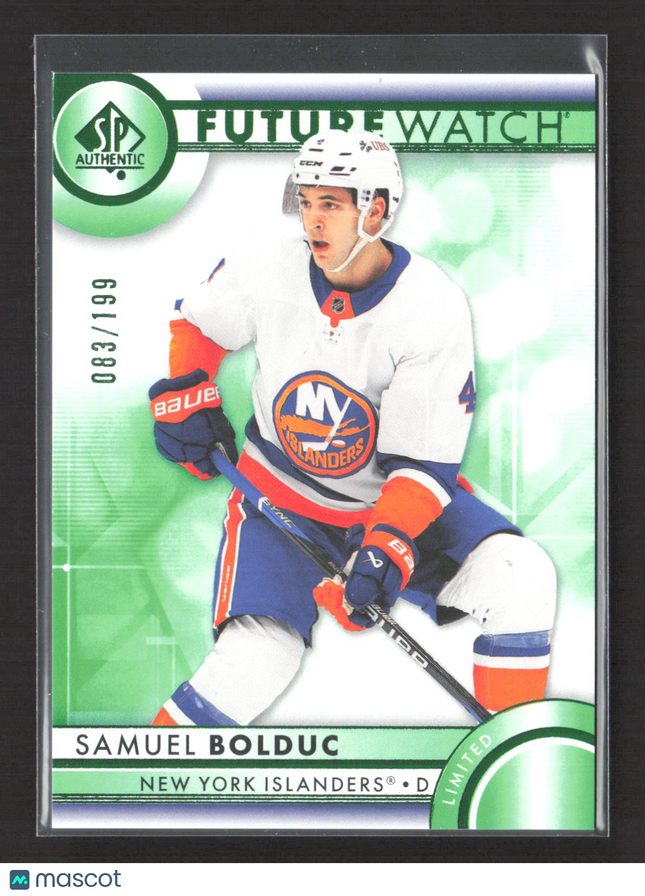 2024 Upper Deck SP Authentic Future Watch Limited Samuel Bolduc #126 083/199