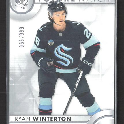 2024 Upper Deck SP Authentic Future Watch Ryan Winterton #186 066/999