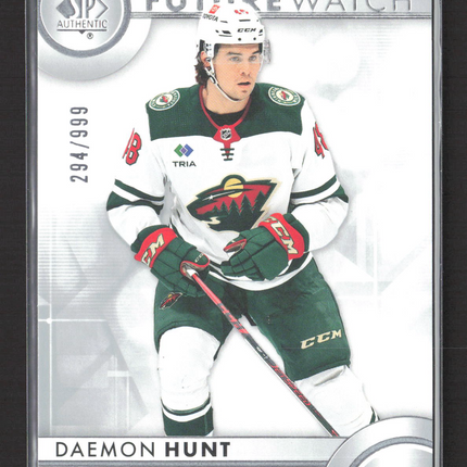 2024 Upper Deck SP Authentic Future Watch Daemon Hunt #163