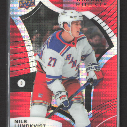 2022 Upper Deck Allure Nils Lundkvist #106 Red Rainbow
