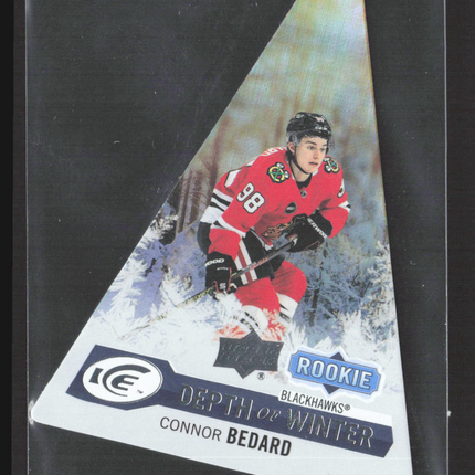 2023 Upper Deck Ice Depth of Winter Connor Bedard #DW-65