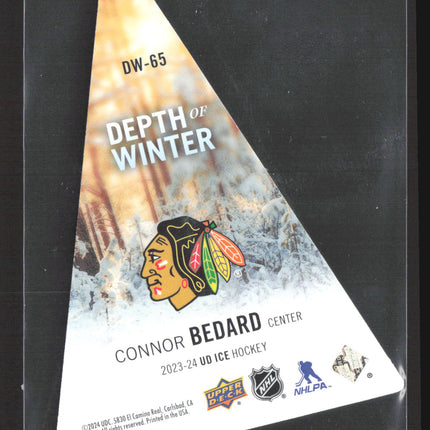 2023 Upper Deck Ice Depth of Winter Connor Bedard #DW-65