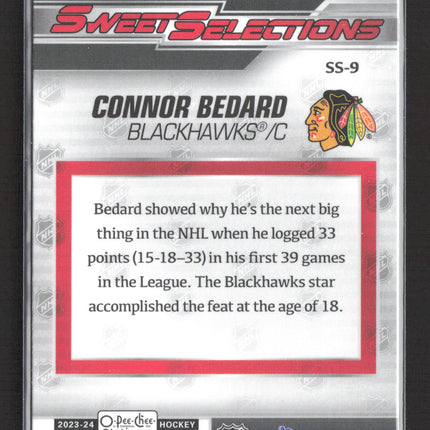 2024 O-Pee-Chee Platinum Sweet Selections Connor Bedard #SS-9