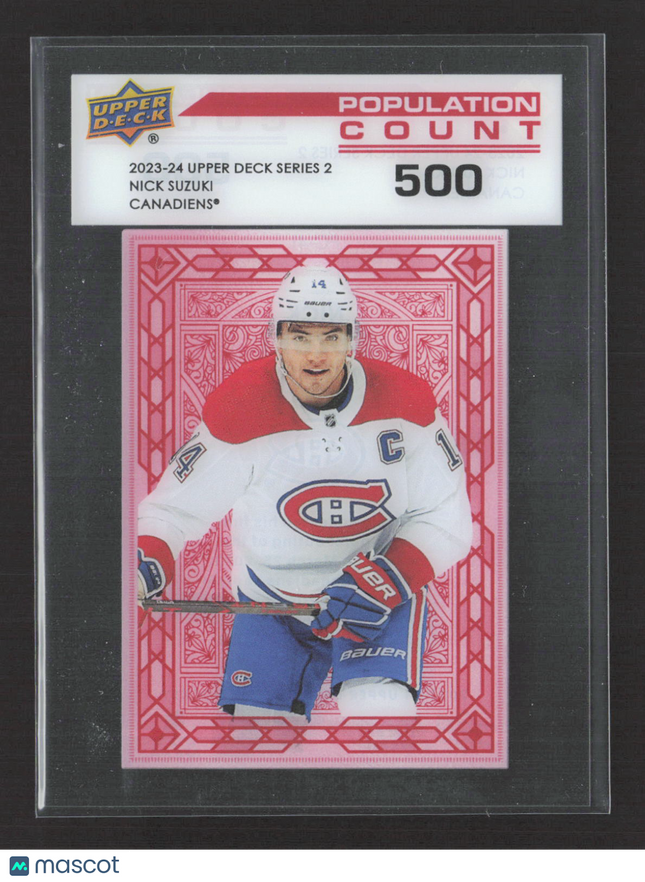 2024 Upper Deck Series 2 Population Count Nick Suzuki #PC-41 500