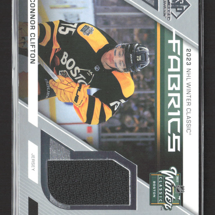 2024 SP Game Used Hockey NHL Winter Classic Fabrics Connor Clifton #WC-13 Jersey