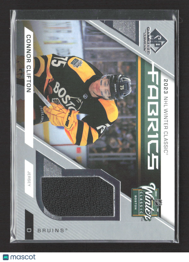 2024 SP Game Used Hockey NHL Winter Classic Fabrics Connor Clifton #WC-13 Jersey