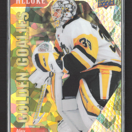 2024 Upper Deck Allure Golden Goalies Alex Nedeljkovic #GG-8 Orange 055/399
