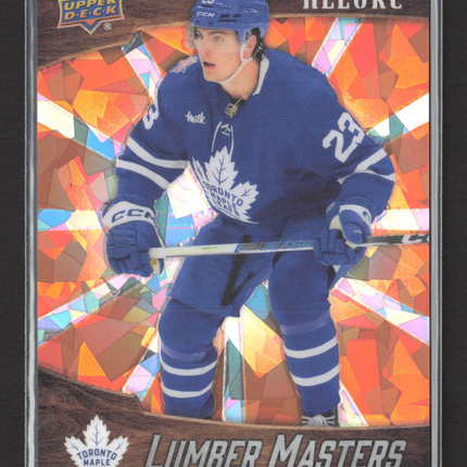 2024 Upper Deck Allure Lumber Masters Matthew Knies #LM-19 Orange 355 / 399
