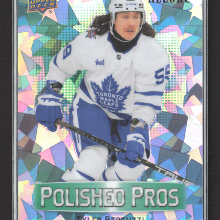 2024 Upper Deck Allure Polished Pros Tyler Bertuzzi #PP-20 Green 055/249
