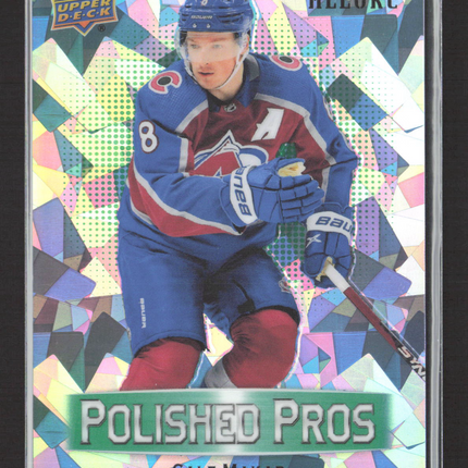 2024 Upper Deck Allure Polished Pros Cale Makar #PP-1 Green 051/249