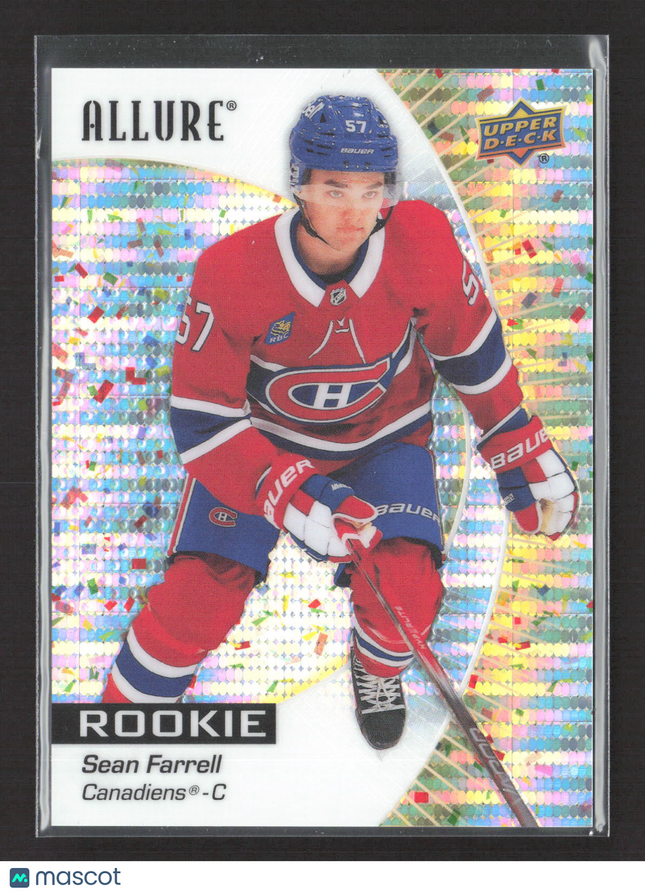 2024 Upper Deck Allure Sean Farrell #143 Gold Glitter Bomb 119/199