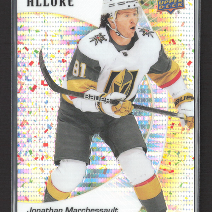 2024 Upper Deck Allure Jonathan Marchessault #92 Gold Glitter Bomb 084/199