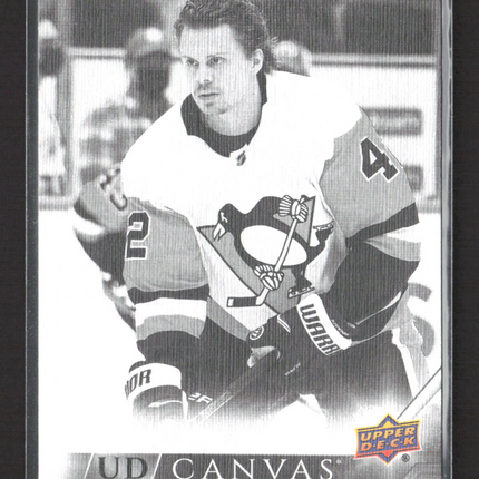 2022 Upper Deck Series 1 UD Canvas Kasperi Kapanen #C61 Black & White