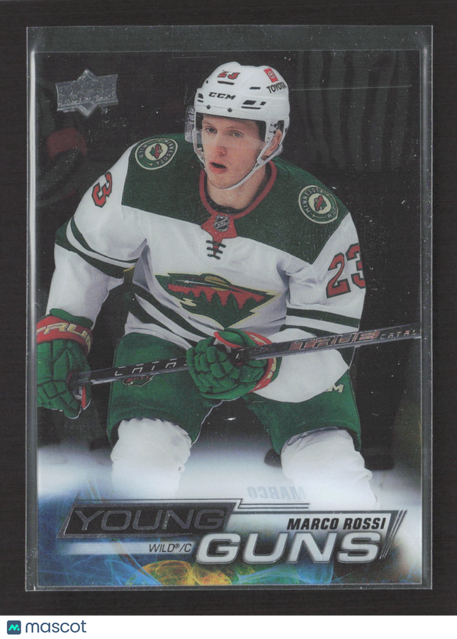 2022 Upper Deck Series 1 Young Guns Marco Rossi #243 Acetate
