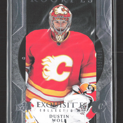 2023 Upper Deck Exquisite Collection Dustin Wolf #R29 355/499