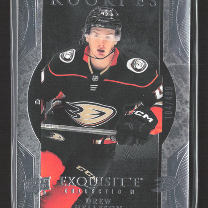 2024 Upper Deck Exquisite Collection Drew Helleson #R32 104/499