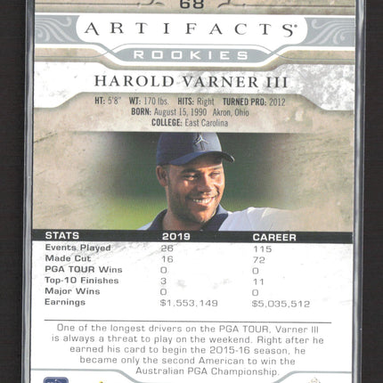 2015 Upper Deck Artifacts Golf Harold Varner III #68 284/999