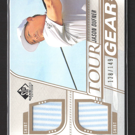 2014 Upper Deck SP Game Used Golf Tour Gear Jason Dufner #TG-JD 128/149 Shirt