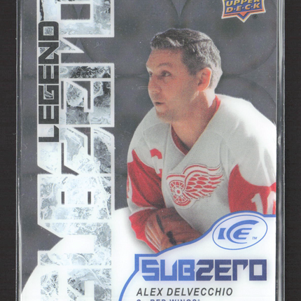 2018 Upper Deck Ice Sub Zero Alex Delvecchio #SZ-6