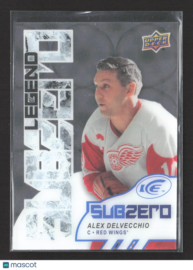 2018 Upper Deck Ice Sub Zero Alex Delvecchio #SZ-6