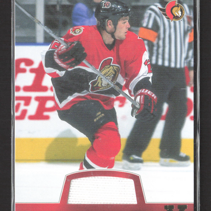2002 In The Game Be A Player First Edition Mike Fisher #FE-023 Jersey 1/1
