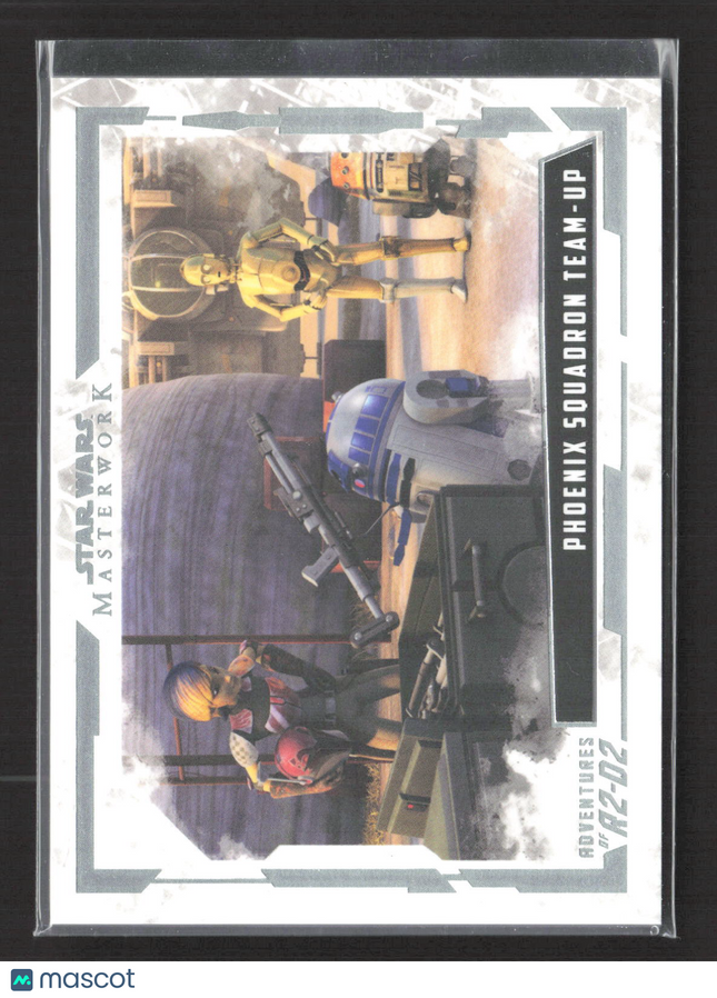 2017 Topps Star Wars Masterwork Adventures of R2-D2 Phoenix Squadron Team-Up
