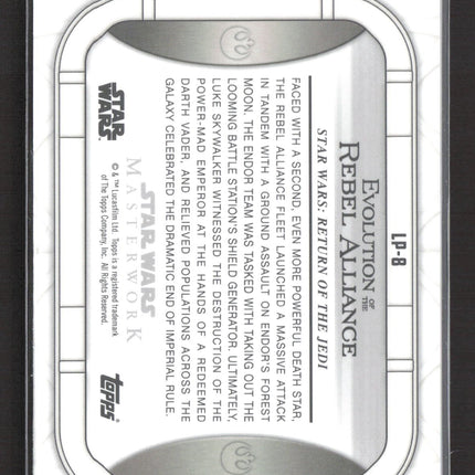 2015 Topps Star Wars Masterwork Evolution of the Rebel Alliance #LP-8