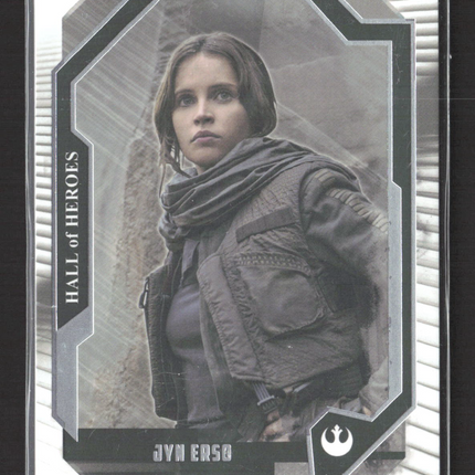 2016 Topps Star Wars Masterwork Hall of Heroes Felicity Jones #HH-7
