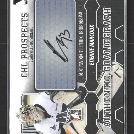 2013 In The Game Between The Pipes Etienne Marcoux #A-EM Auto