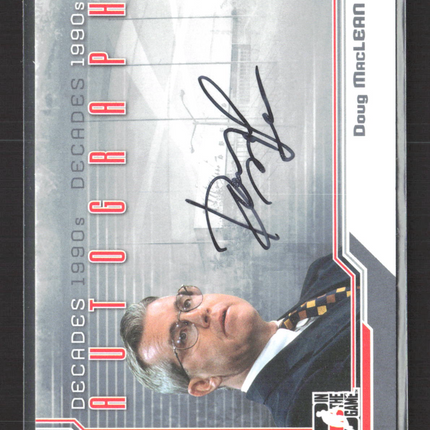 1995 In The Game Decades 1990s Doug MacLean #A-DM Auto