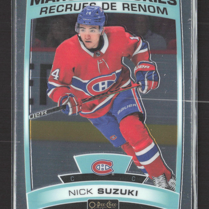 2020 O-Pee-Chee Platinum Marquee Rookies Nick Suzuki #164