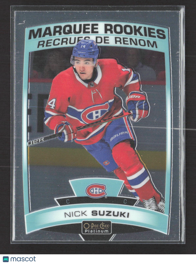 2020 O-Pee-Chee Platinum Marquee Rookies Nick Suzuki #164