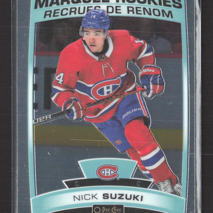 2020 O-Pee-Chee Platinum Marquee Rookies Nick Suzuki #164