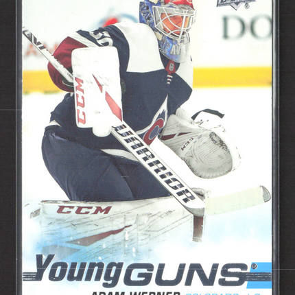 2020 Upper Deck Series 2 Young Guns Adam Werner #522