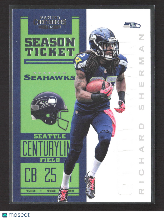 2012 Panini Contenders Season Ticket Richard Sherman #86