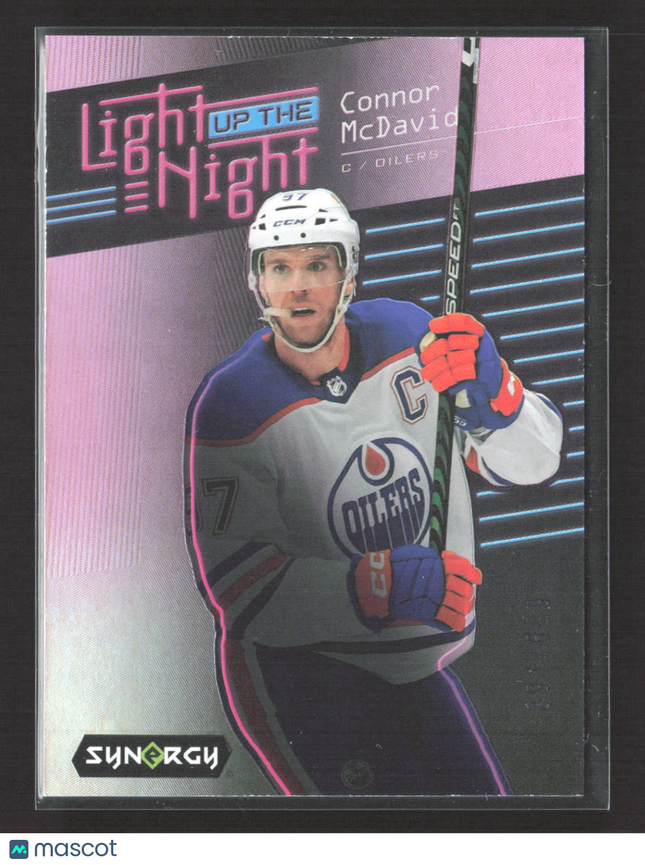 2024 Upper Deck Synergy Light Up The Night Connor McDavid #LN-MC /699