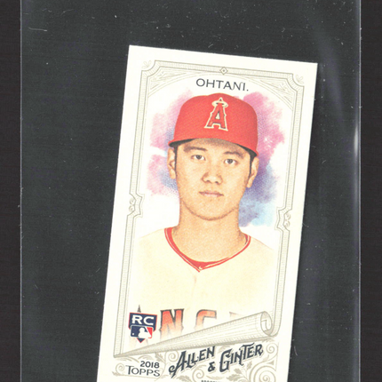 2018 Topps Allen & Ginter Shohei Ohtani #100 RC