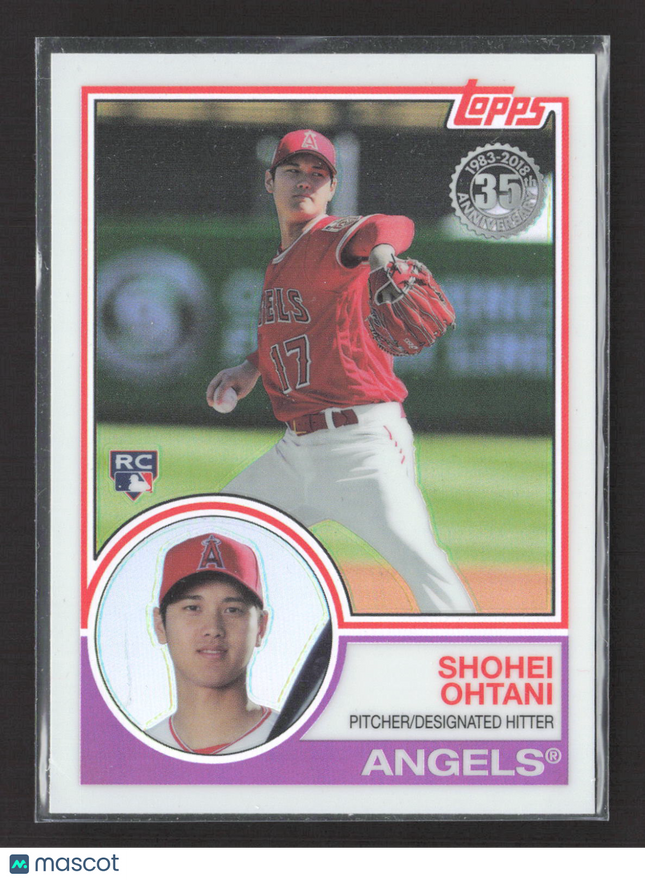 2018 Topps Shohei Ohtani #51 RC Silver Pack Refractor